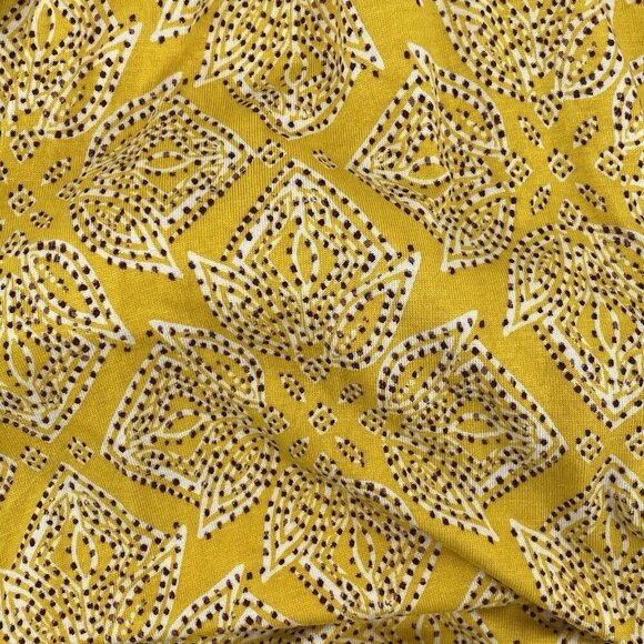 MAEVE Anthropologie Size XS Fete Yellow Handkerchief Midi Dress - Picture 8 of 16